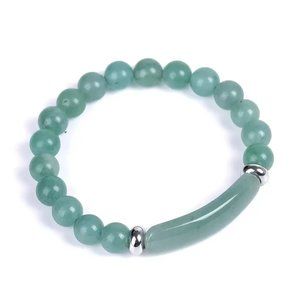 NWT 1 pc Unisex Healing Stone Bracelet Green Aventurine